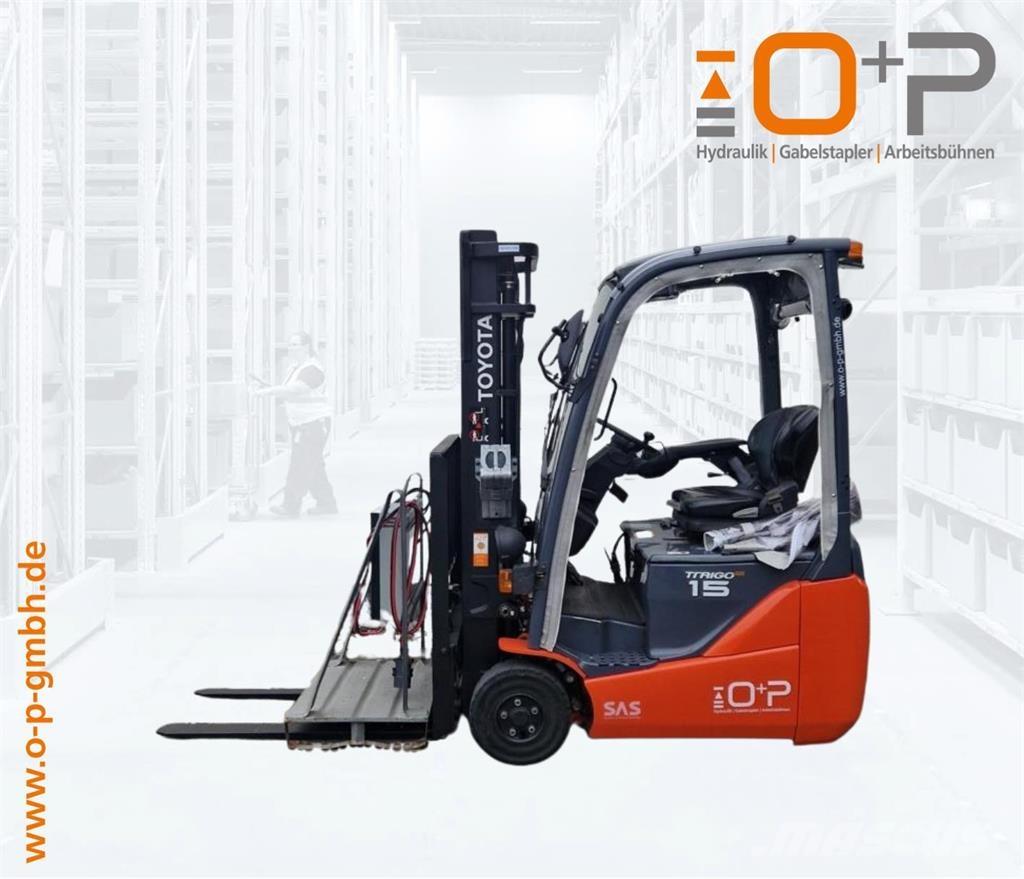 Toyota 8FBE15T Electric forklift trucks