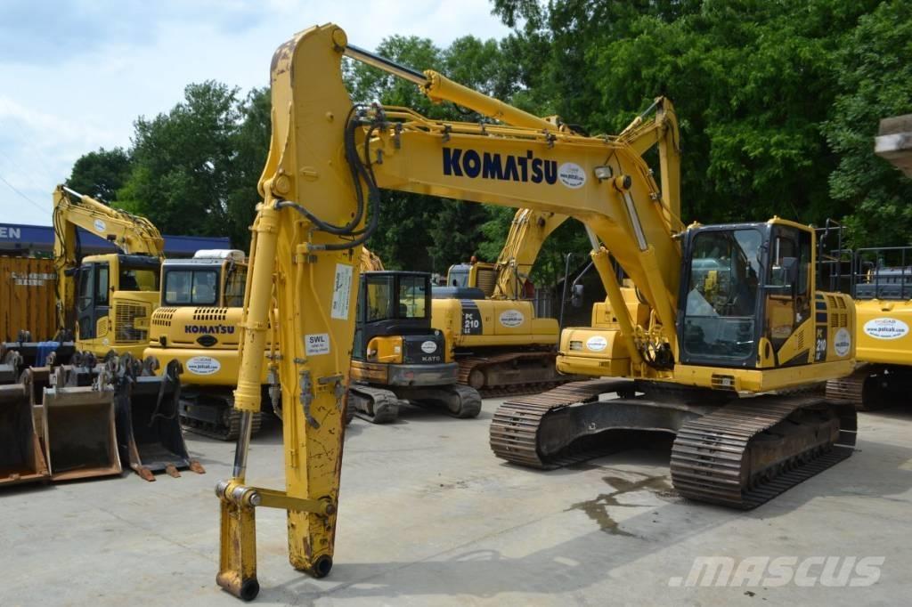 Komatsu PC 210 LC-11 Crawler excavators