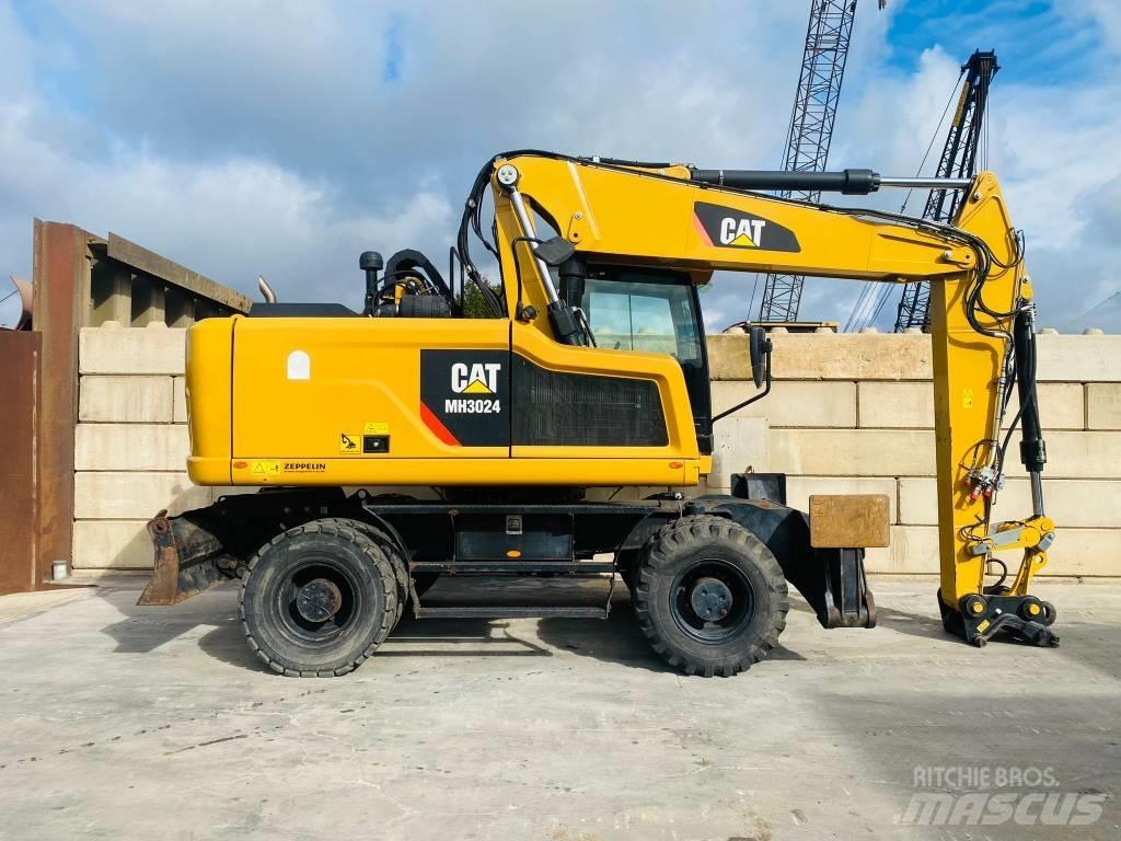 CAT mh3024 Wheeled excavators