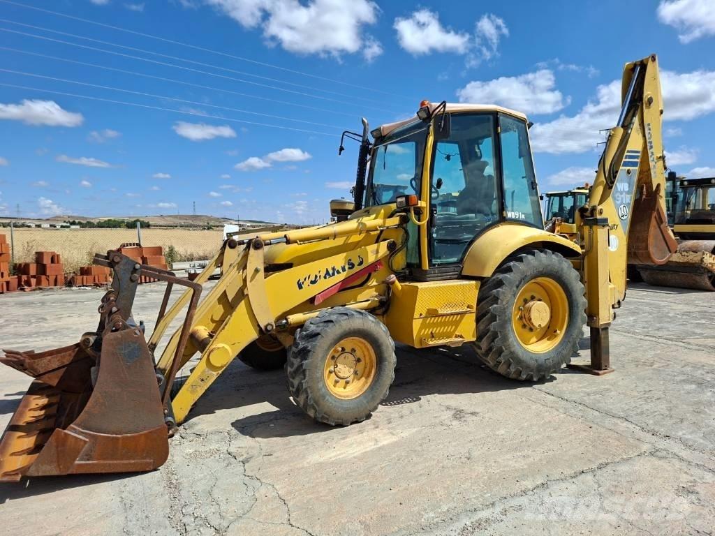 Komatsu WB 91 R Backhoe