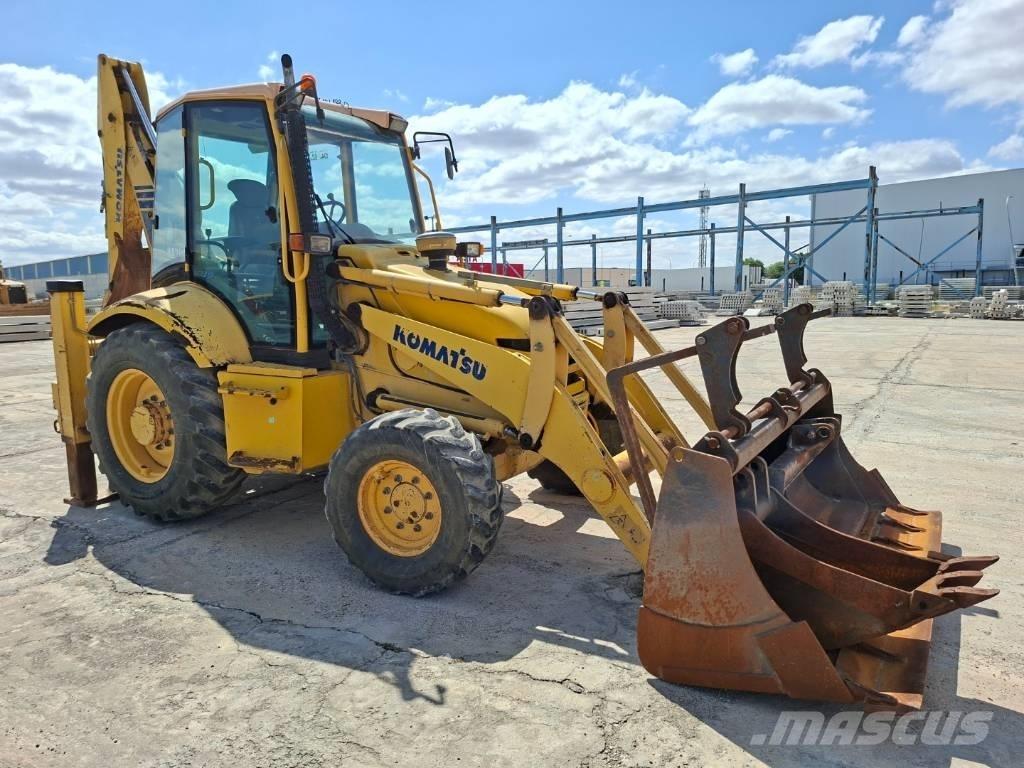Komatsu WB 91 R Backhoe