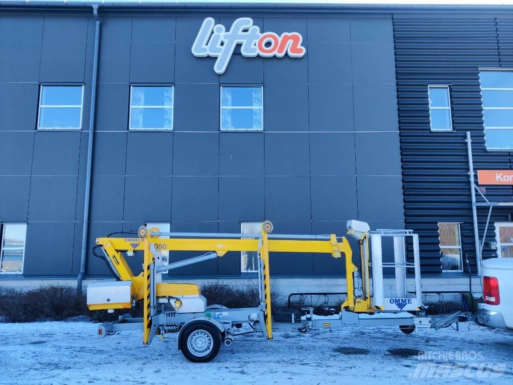 Omme 10,5E Skylift Trailer mounted platforms