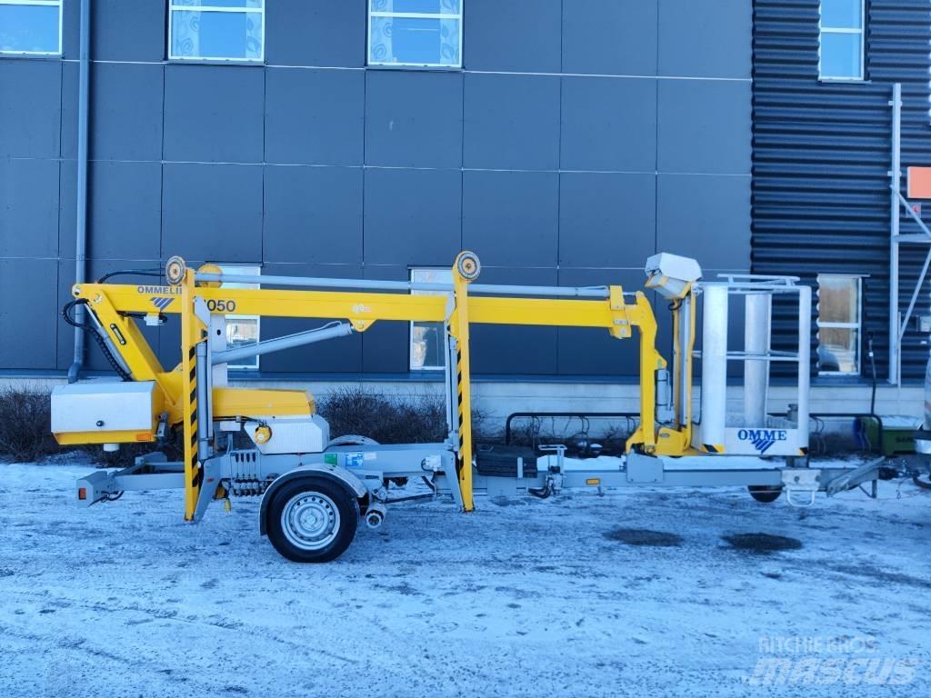 Omme 10,5E Skylift Trailer mounted platforms