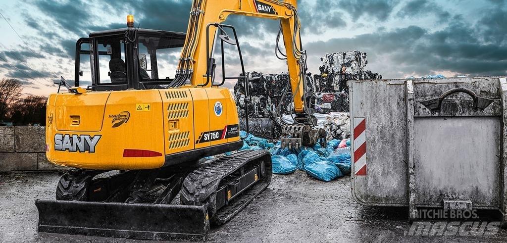 Sany SY75C Mini excavators  7t - 12t