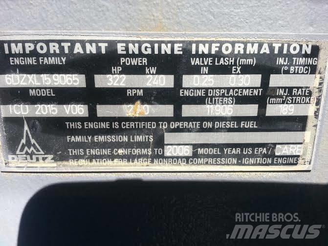 Deutz TCD2015V06 Other components