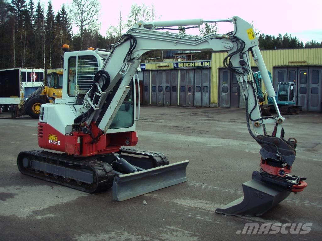 Takeuchi TB 153 FR Mini excavators < 7t (Mini diggers)