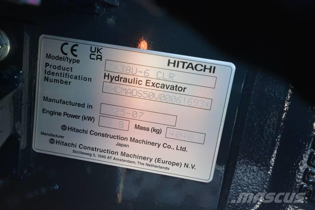 Hitachi ZX 38 U-6 Mini excavators < 7t (Mini diggers)