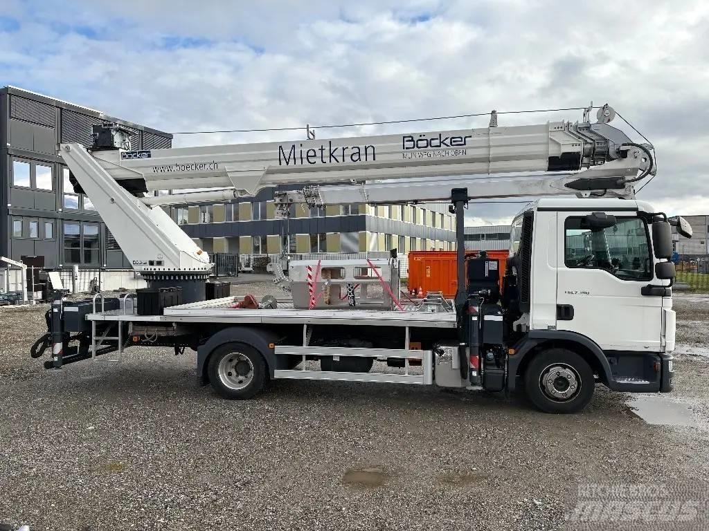 Böcker AK 37/4000 Rough terrain cranes