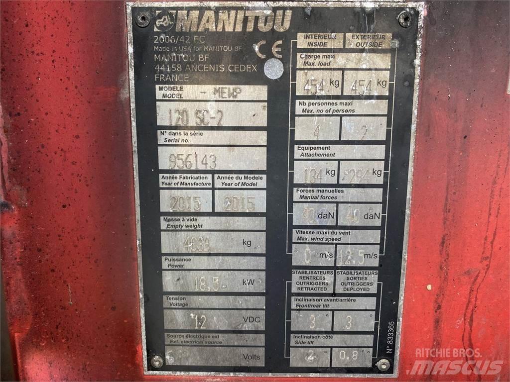 Manitou 120SC Scissor lifts