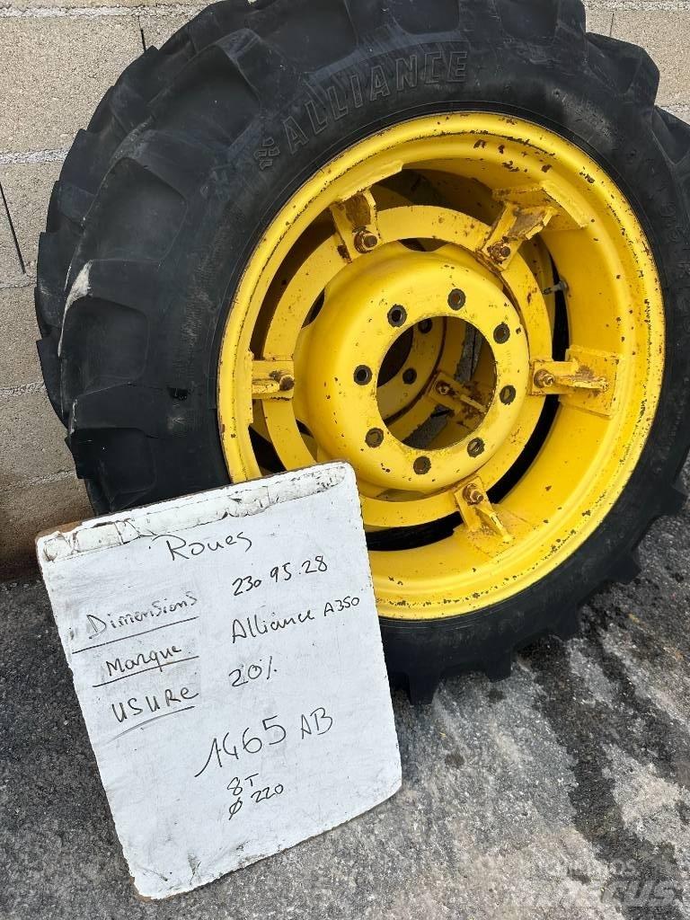 Alliance 230/95R28 Tyres, wheels and rims