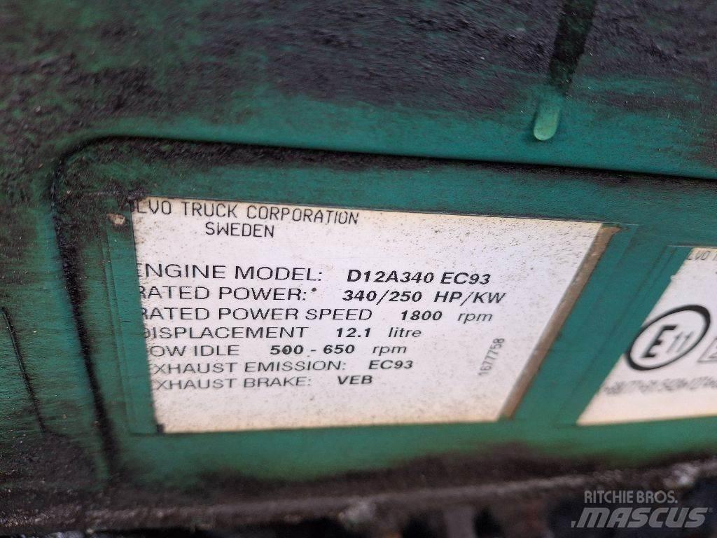 Volvo D12A340 Engines