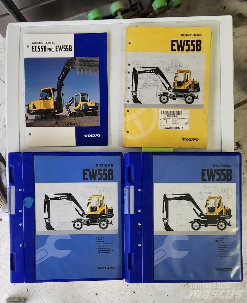 Volvo EW55B Wheeled excavators