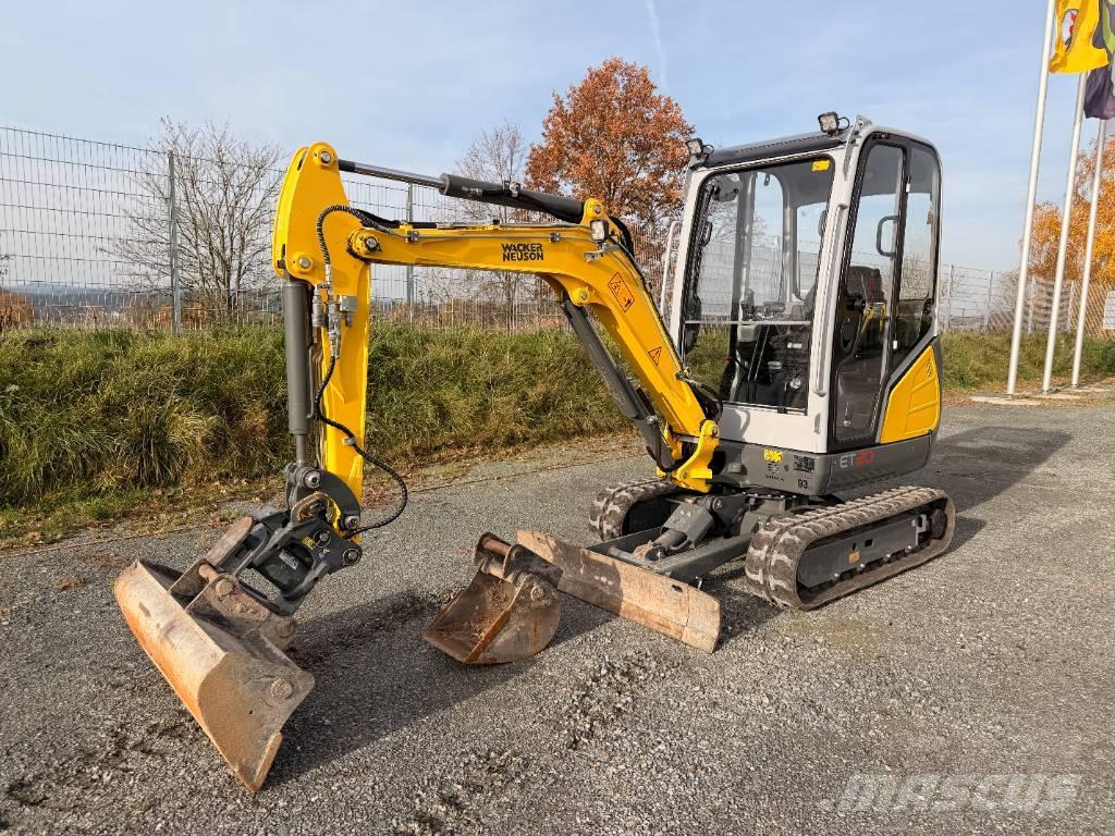 Wacker Neuson ET20 Crawler excavators