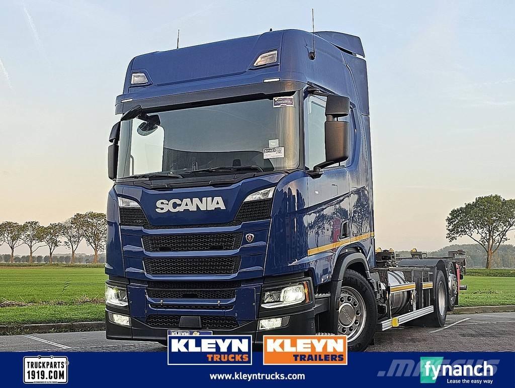 Scania R410 LNG Demountable trucks