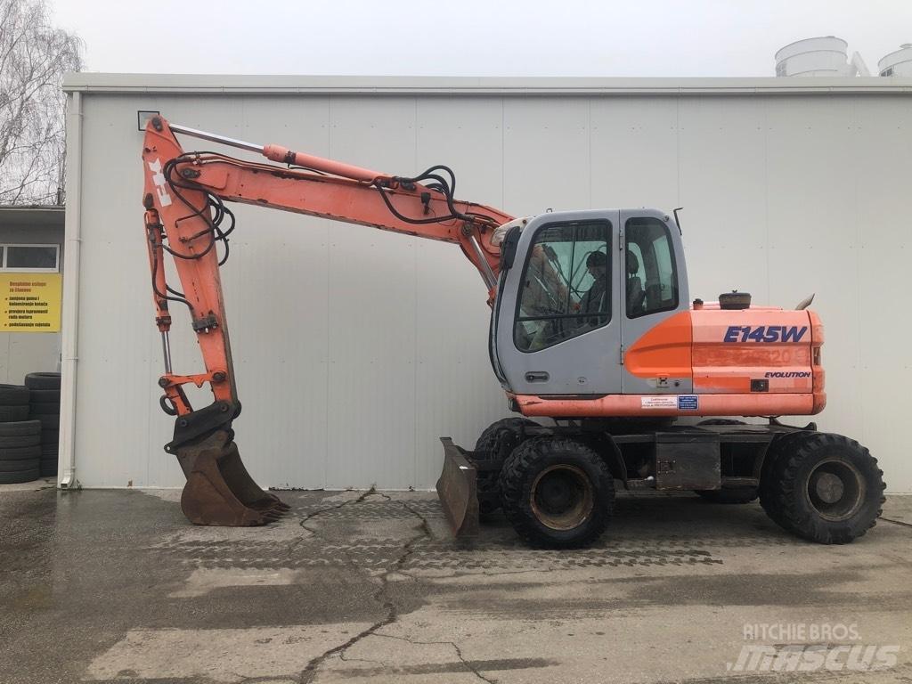 Fiat-Kobelco E 145 W Wheeled excavators