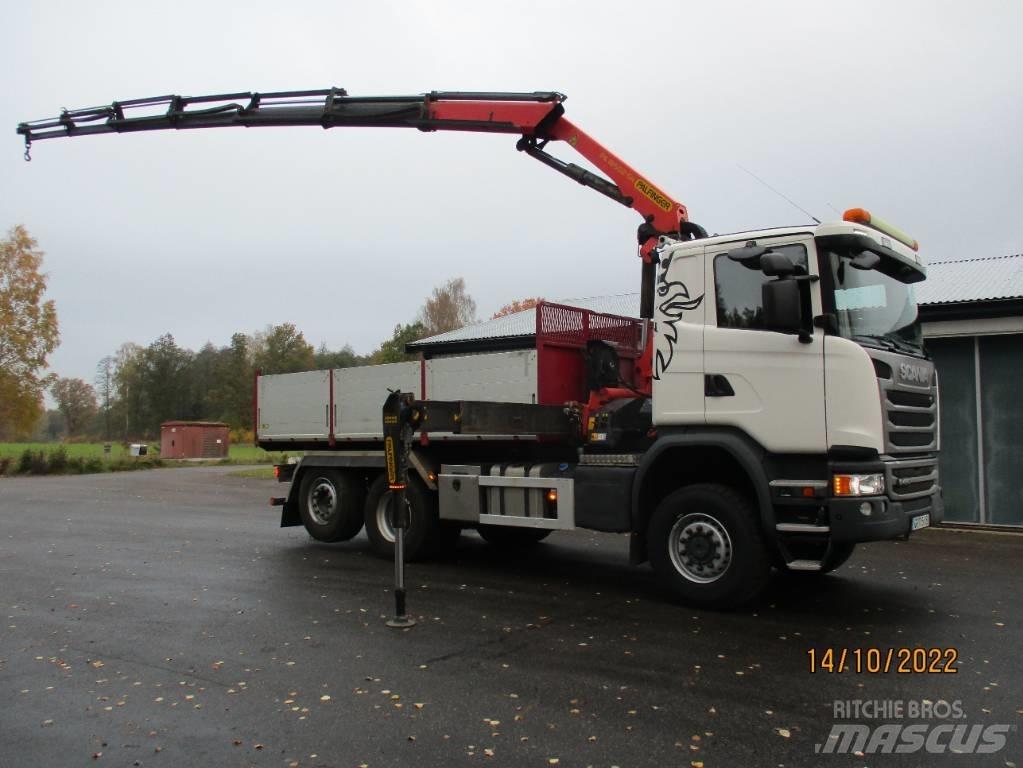 Scania G490cb6x4*4 Truck mounted cranes