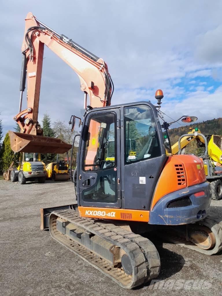Kubota KX080 Mini excavators  7t - 12t