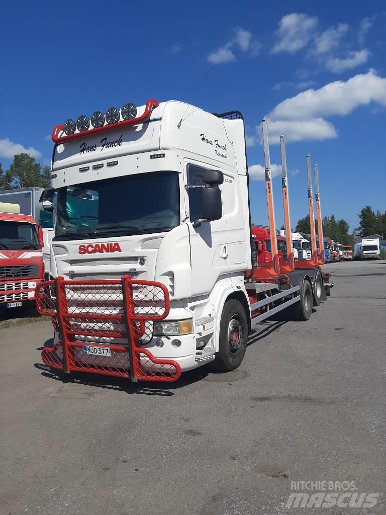 Scania R 560 Timber trucks