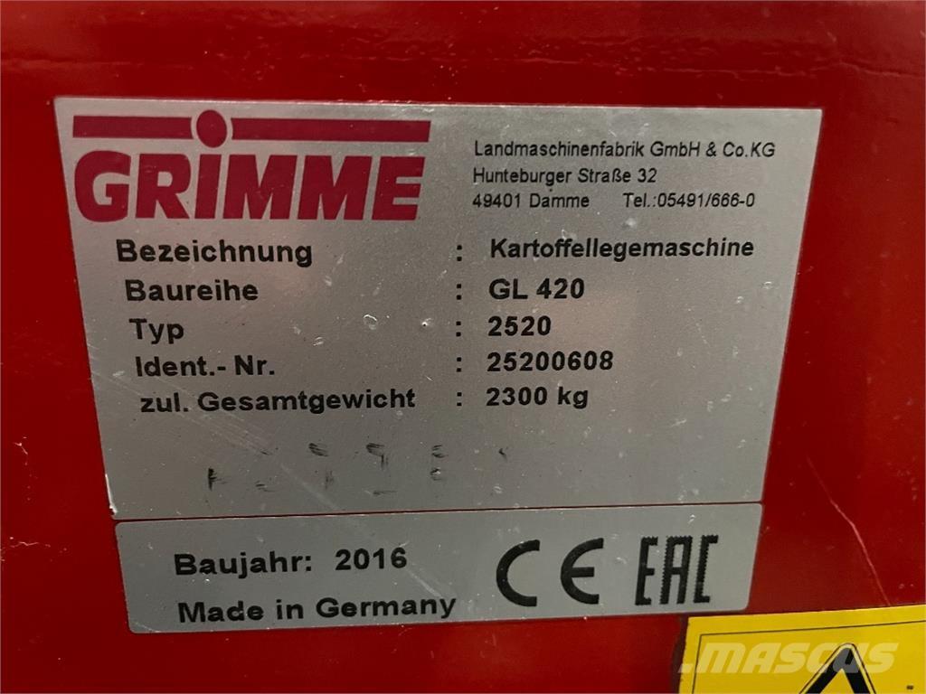 Grimme GL 420 Farm machinery