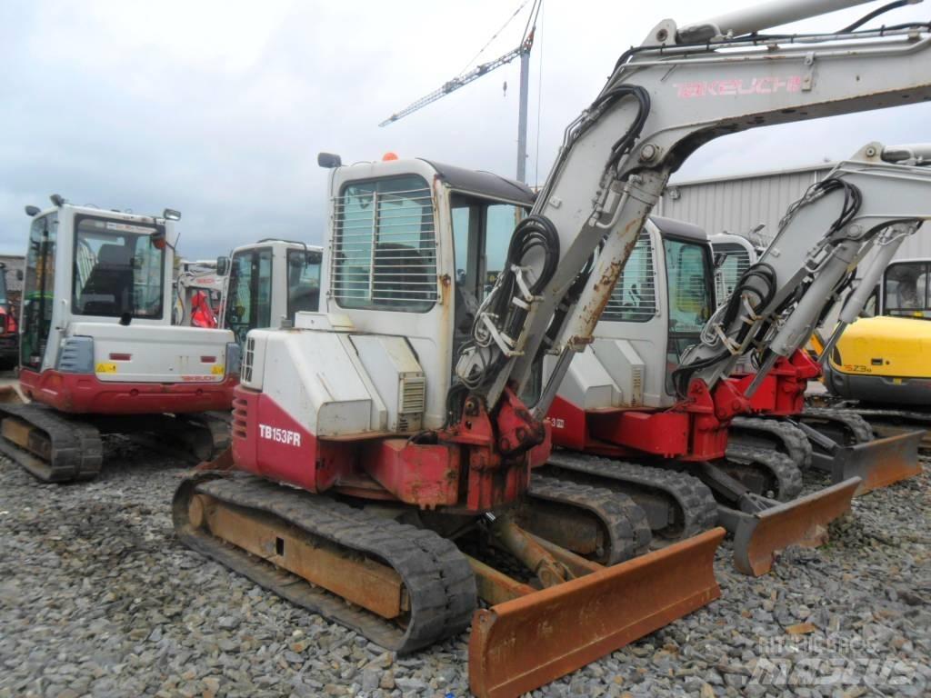 Takeuchi TB153FR Mini excavators < 7t (Mini diggers)