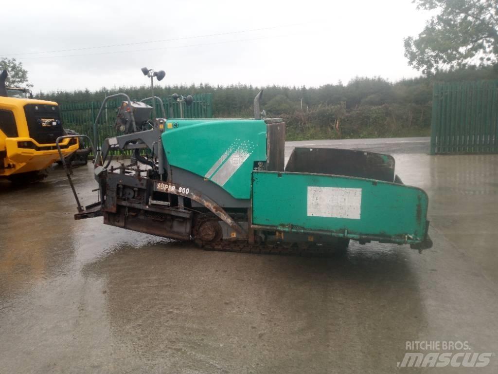 Vögele S800 Asphalt pavers