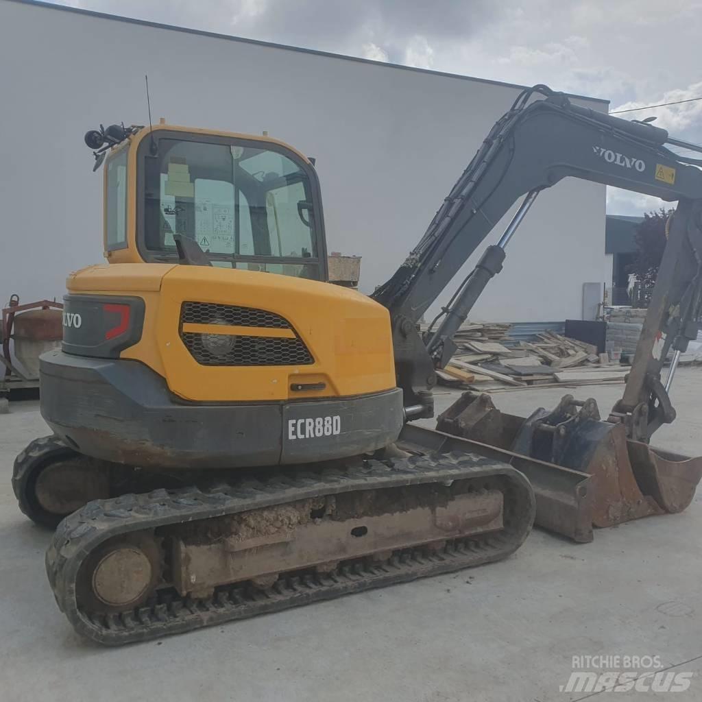 Volvo ECR 88 D Mini excavators  7t - 12t