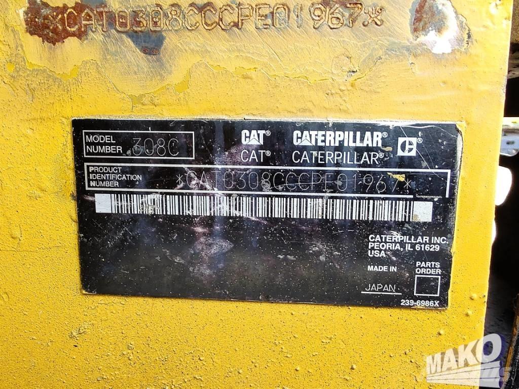 CAT 308 C Mini excavators  7t - 12t