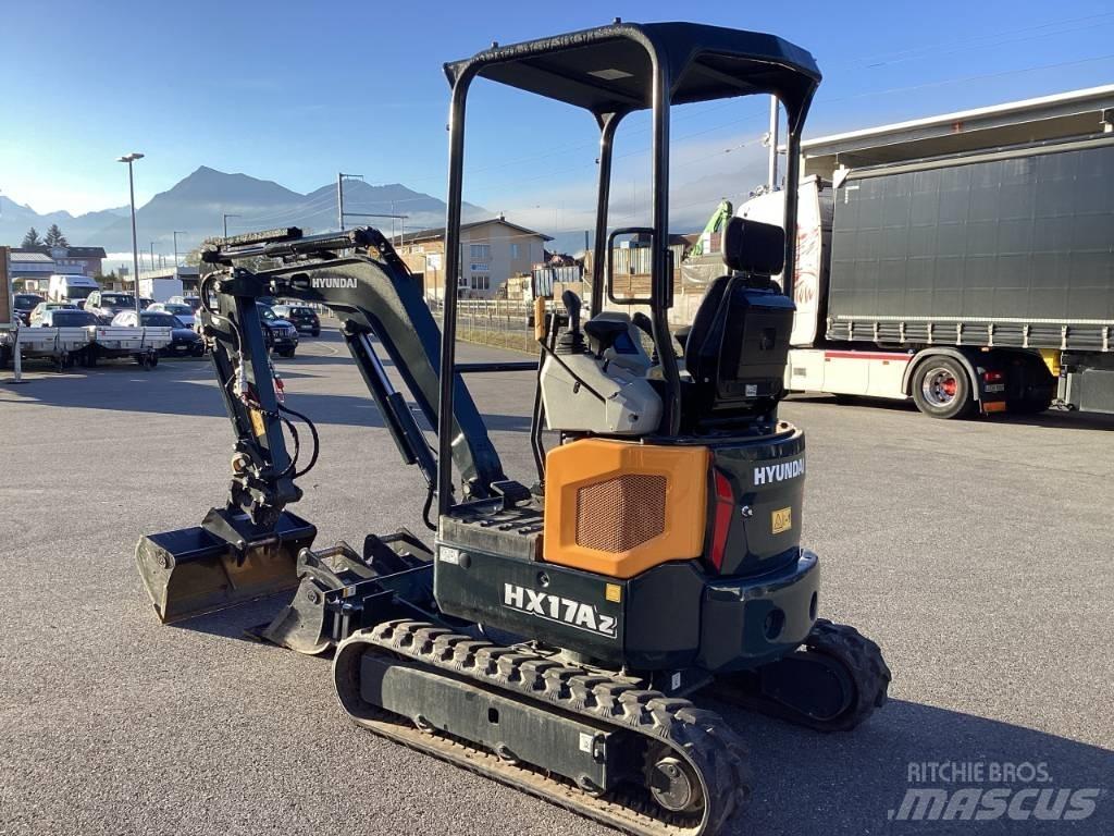 Hyundai HX17Az Mini excavators < 7t (Mini diggers)