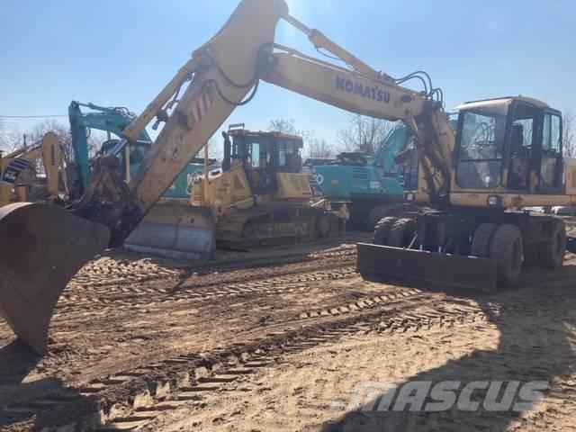 Komatsu PW 180-7K Wheeled excavators