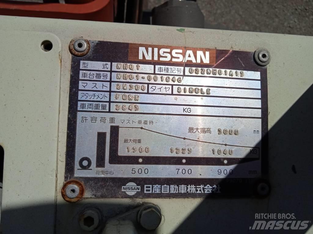 Nissan 02ZNH01A15 LPG trucks