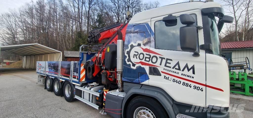 Scania G 490 Truck mounted cranes