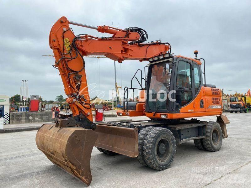 Doosan DX160W Wheeled excavators