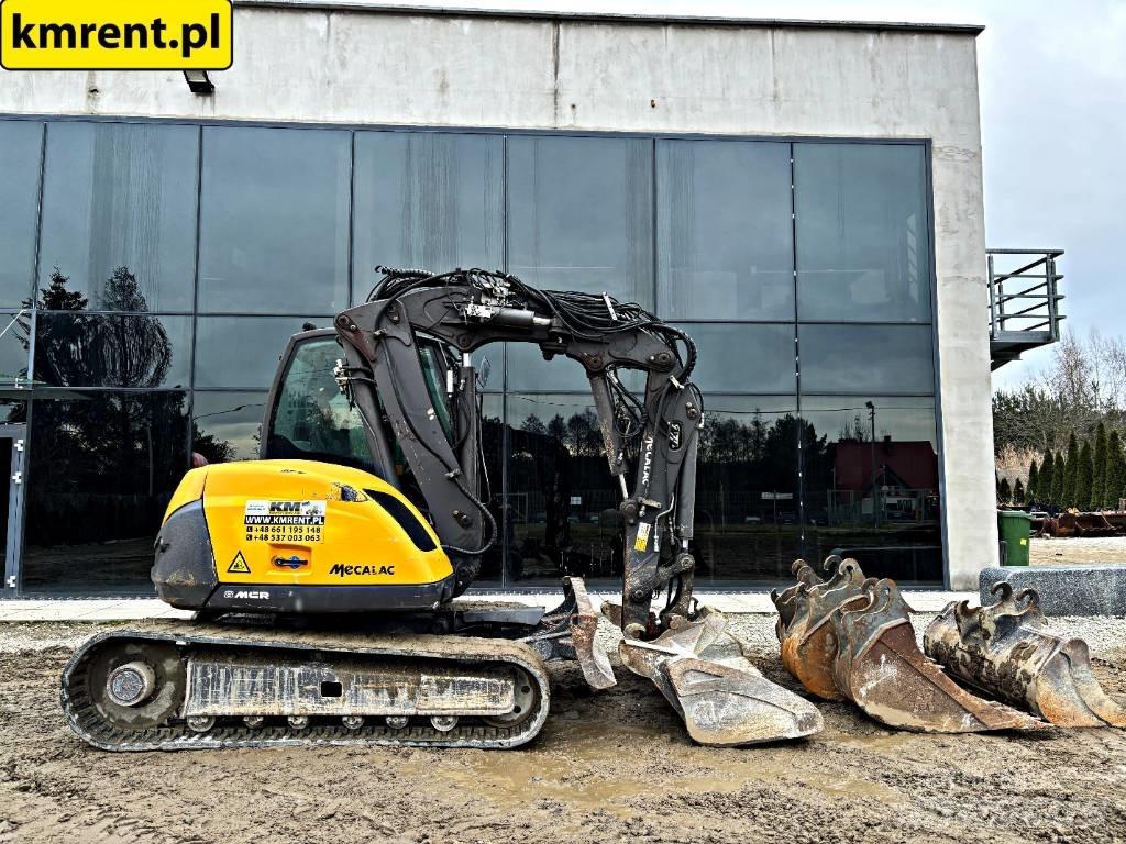 Mecalac 8 M CR Mini excavators  7t - 12t