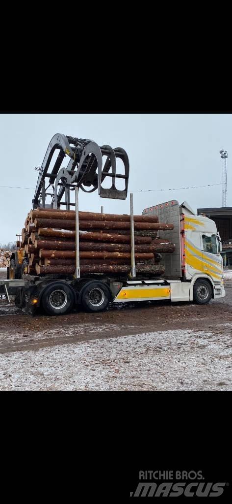 Scania R 650 Timber trucks