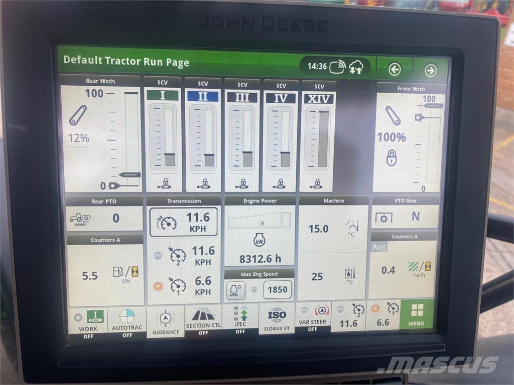 John Deere 6250R Tractors