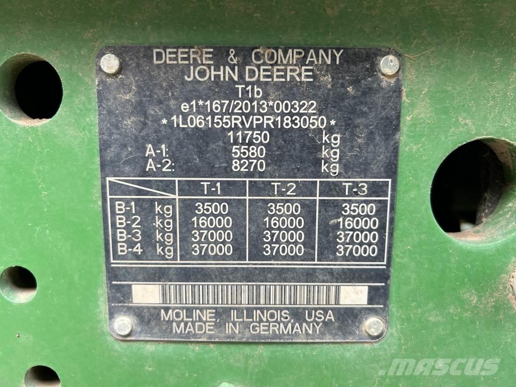 John Deere 6R155 Farm machinery
