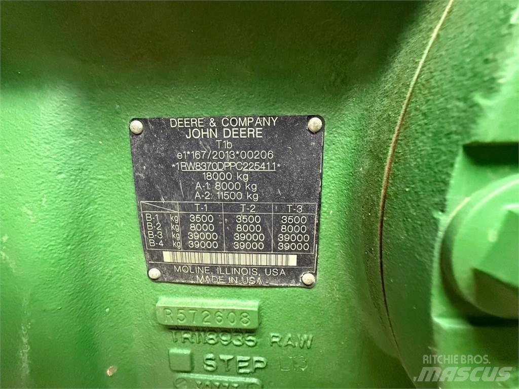 John Deere 8R370 Farm machinery