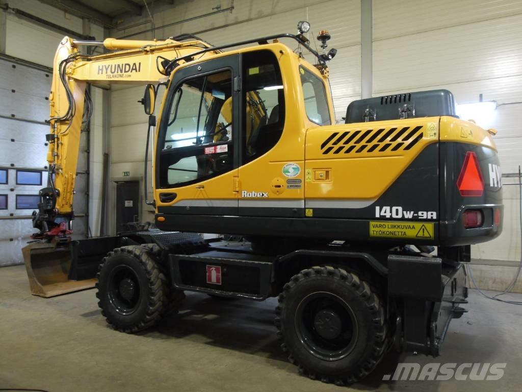 Hyundai R 140 W-9A Wheeled excavators