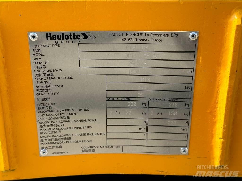 Haulotte OPTIMUM 8 Scissor lifts