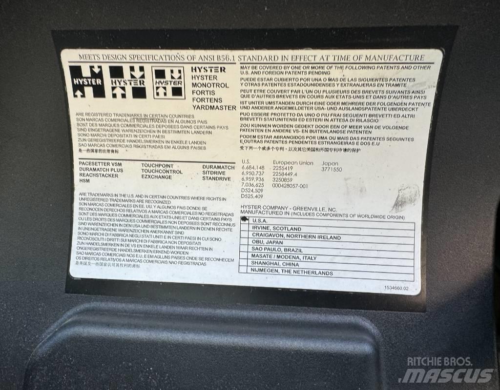 Hyster H6.0FT Diesel trucks