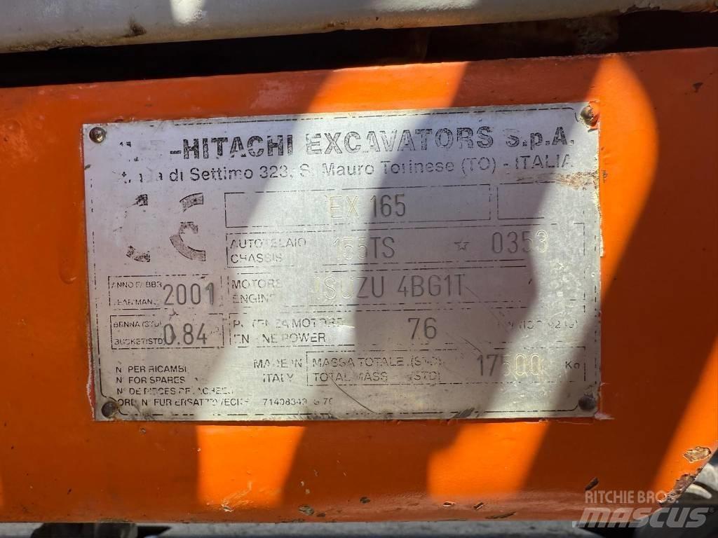 Fiat Hitachi EX 165 Crawler excavators