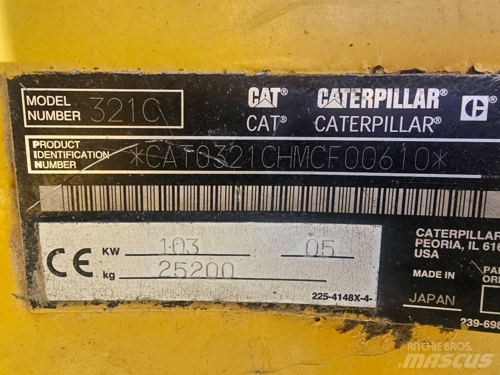 CAT 321C Crawler excavators