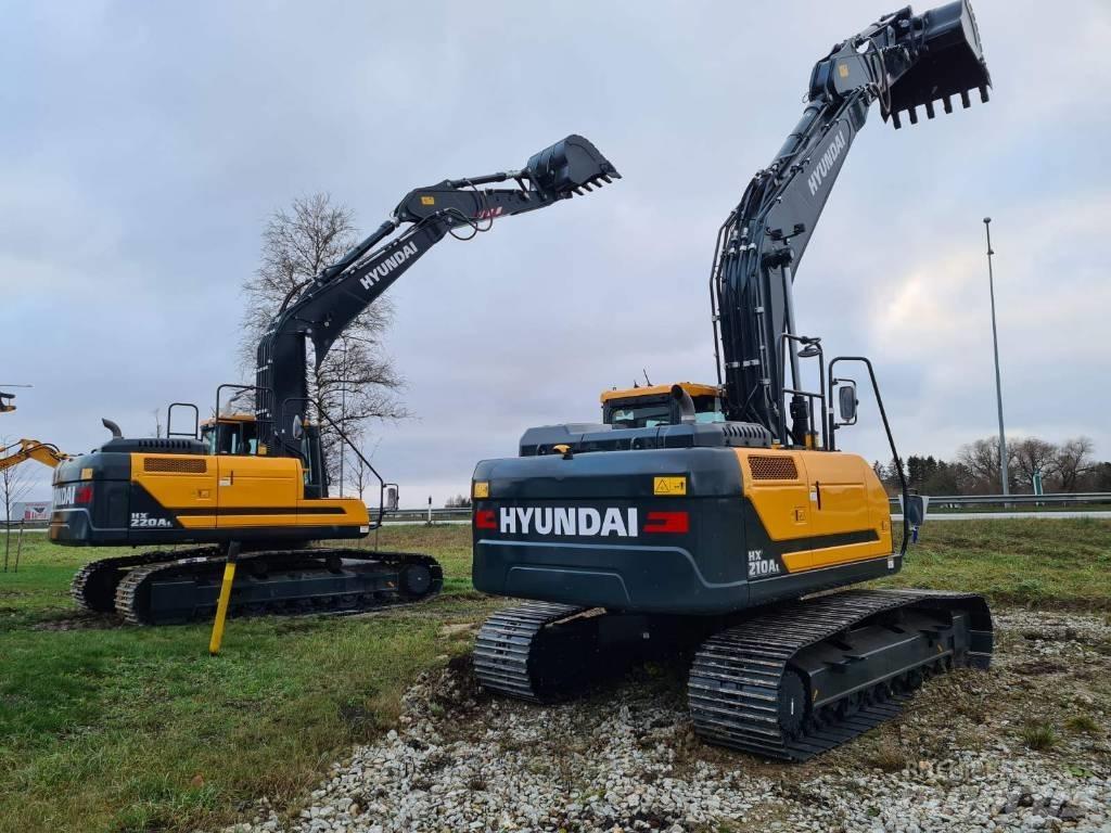 Hyundai HX210AL Crawler excavators