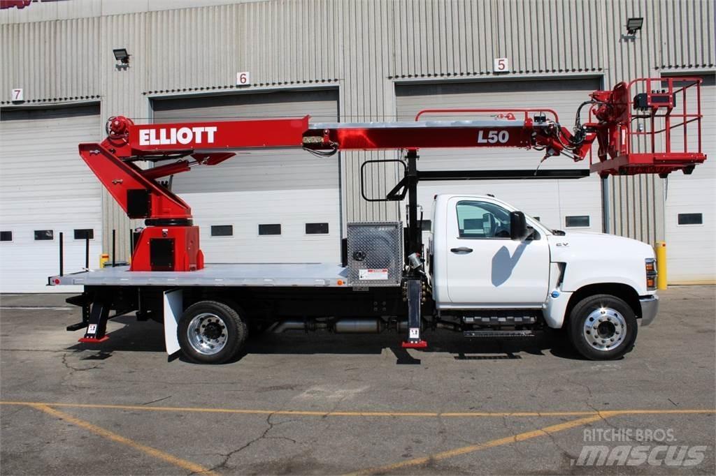 Elliott L50 Truck mounted cranes