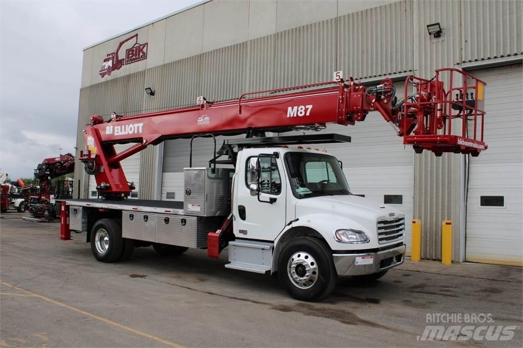 Elliott M87R Truck mounted cranes