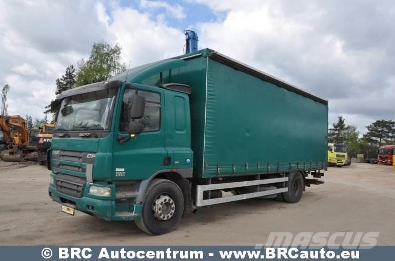 DAF CF 75.310 Curtain sider trucks