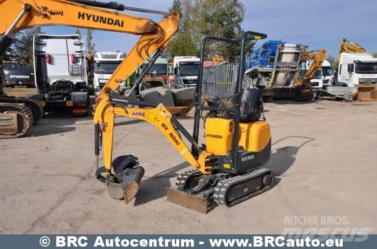 Hyundai HX10A Mini excavators < 7t (Mini diggers)