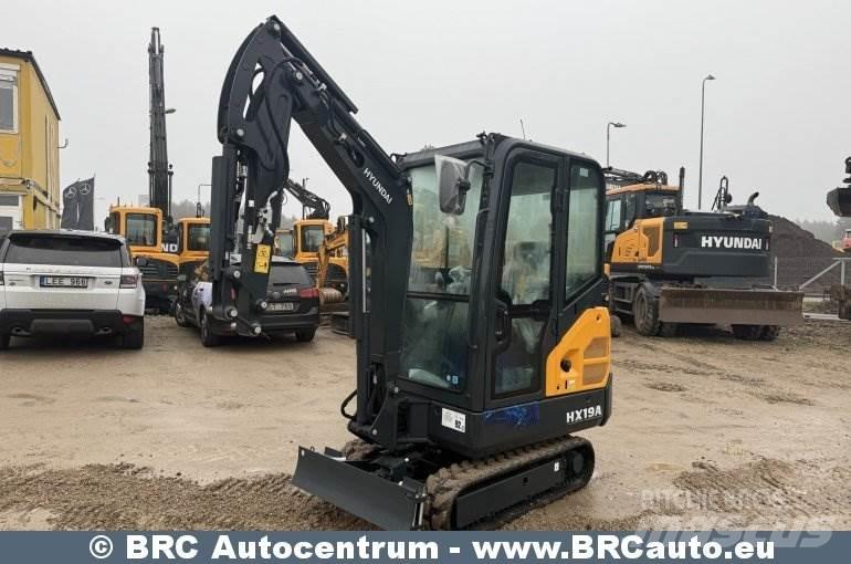 Hyundai HX19A Mini excavators < 7t (Mini diggers)