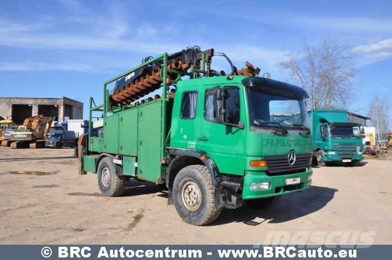 Mercedes-Benz Atego Truck mounted cranes