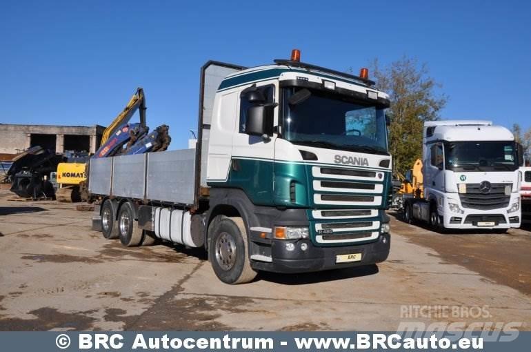 Scania R 480 Truck mounted cranes